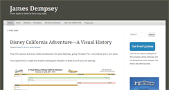 Desktop Screenshot of jamesdempsey.net
